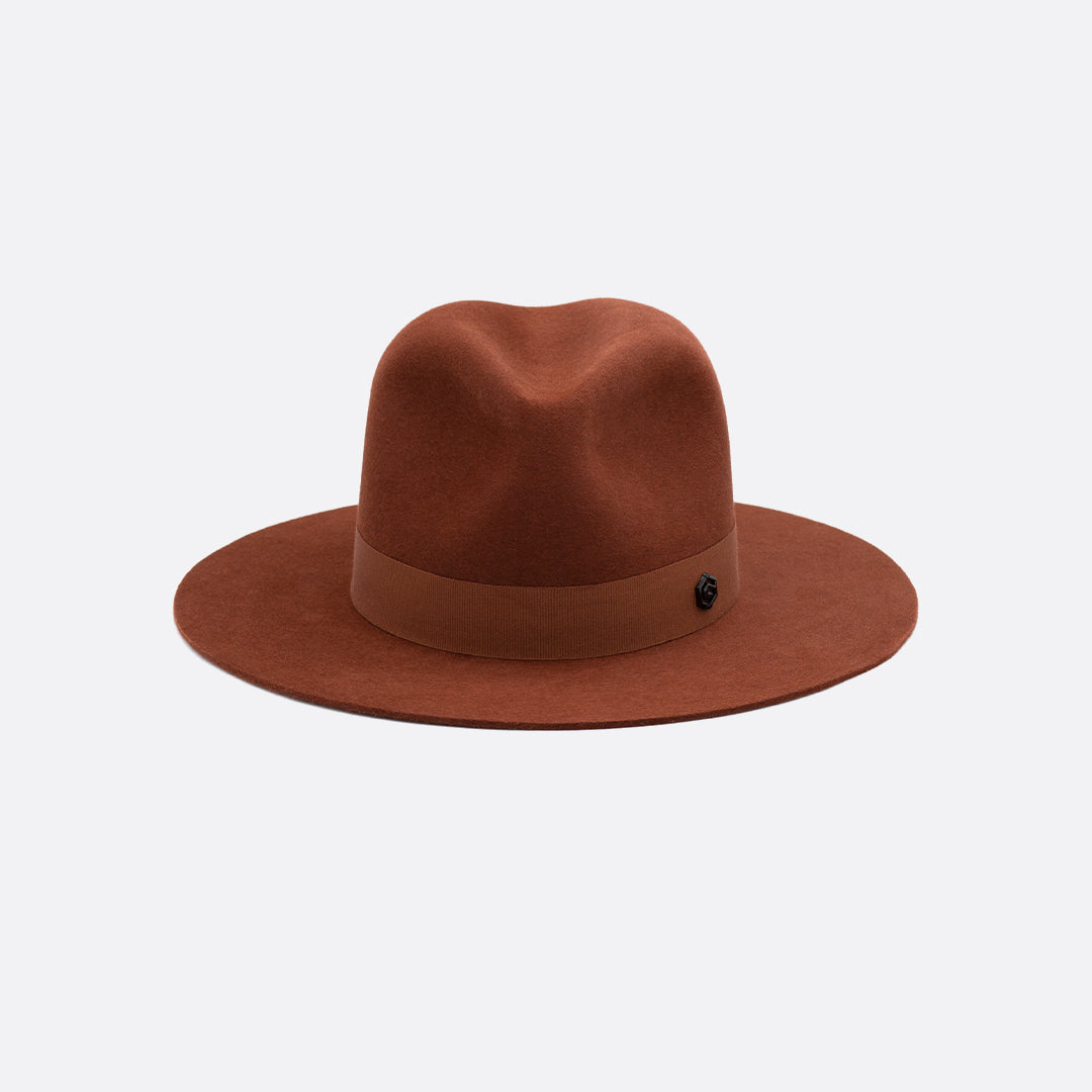 PALARIE FEDORA COGNAC