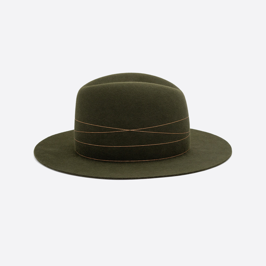 COPPER LINES HOMBURG HAT